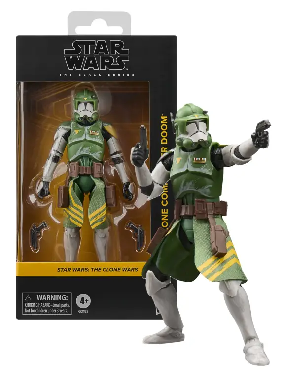 Hasbro - THE CLONE WARS - Clone Commander Doom - Figure Black Series 15cm