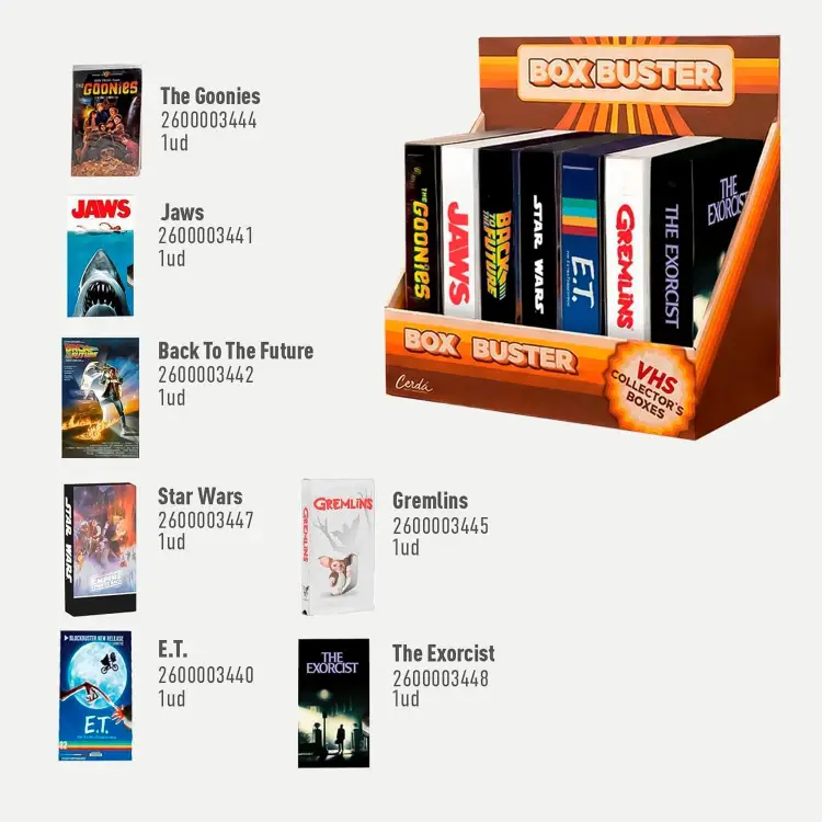 Cerda - Set of 7 Boxes Movie