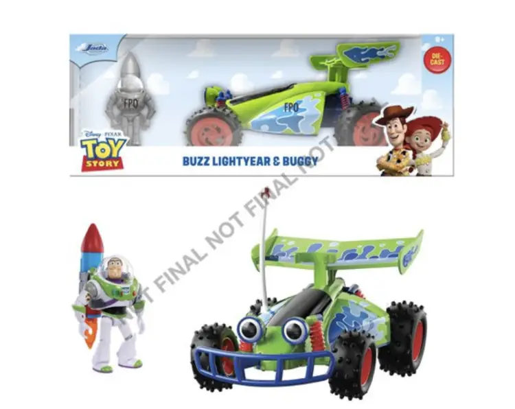 Jada Toys - TOY STORY - Buzz & Turbo Buggy - 1:24