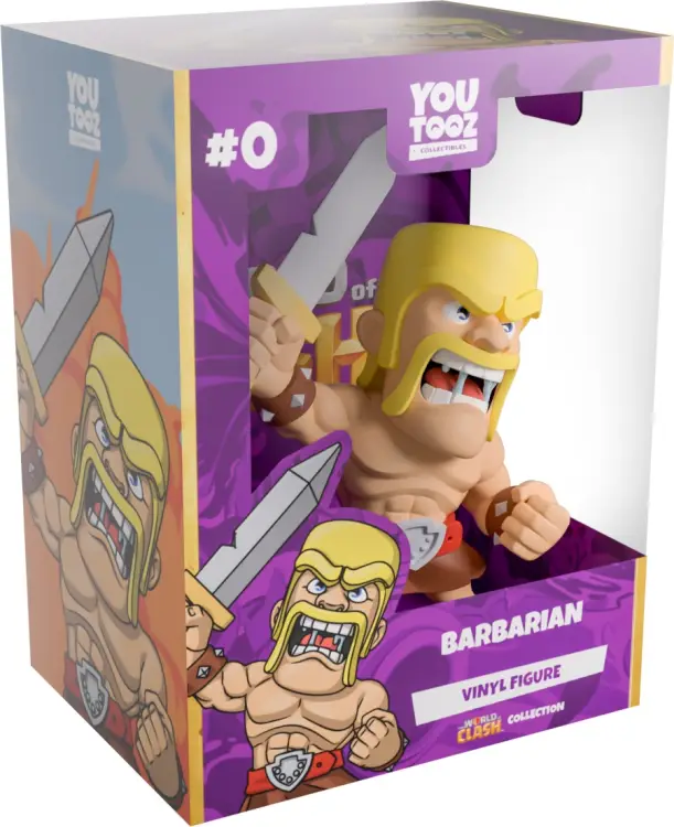 YouTooz - CLASH OF CLANS - Barbarian - Figure Youtooz 12cm