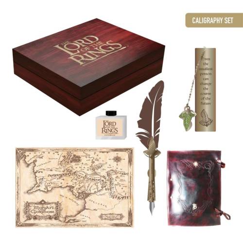 Cerda - LORD OF THE RINGS - Stationery Set "Calligraphy"