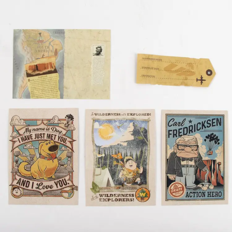Cerda - PIXAR - Up - Stationery Set "Scrapbook"