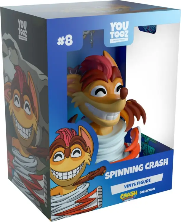 YouTooz - CRASH BANDICOOT - Spinning Crash - Figure Youtooz 11cm