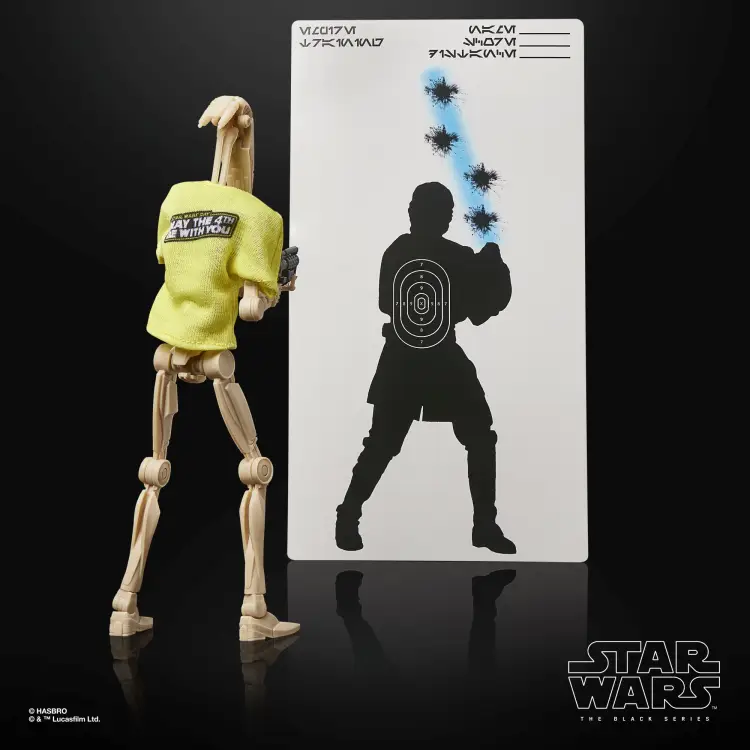 Hasbro - STAR WARS -B1 Battle Droid "May the 4th be.."  -Fig. Black Series 15cm
