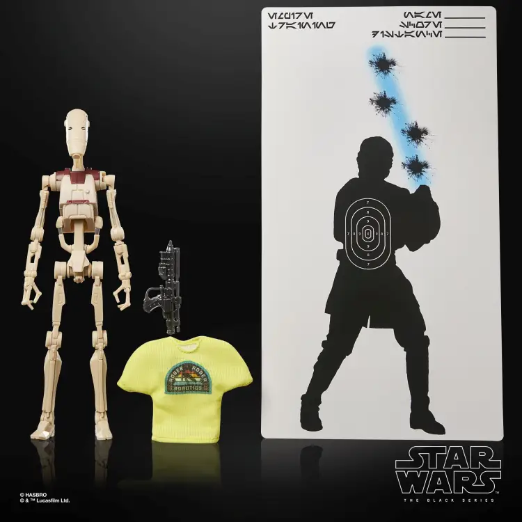 Hasbro - STAR WARS -B1 Battle Droid "May the 4th be.."  -Fig. Black Series 15cm