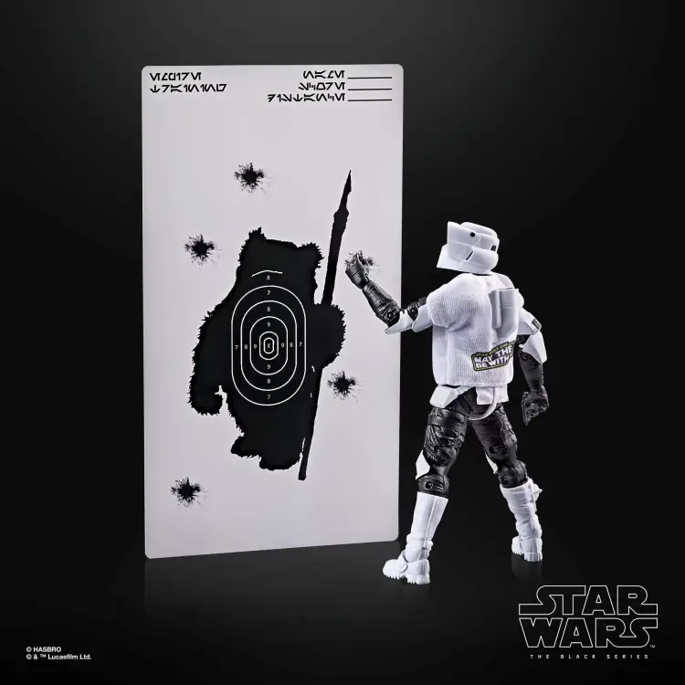 Hasbro - STAR WARS - Scout Trooper "May the 4th be.."  - Fig. Black Series 15cm