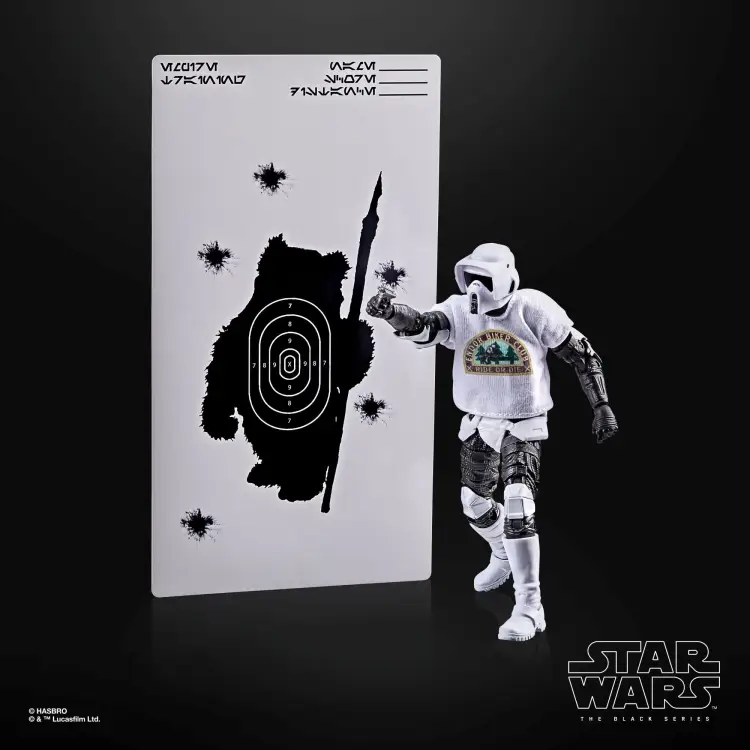 Hasbro - STAR WARS - Scout Trooper "May the 4th be.."  - Fig. Black Series 15cm
