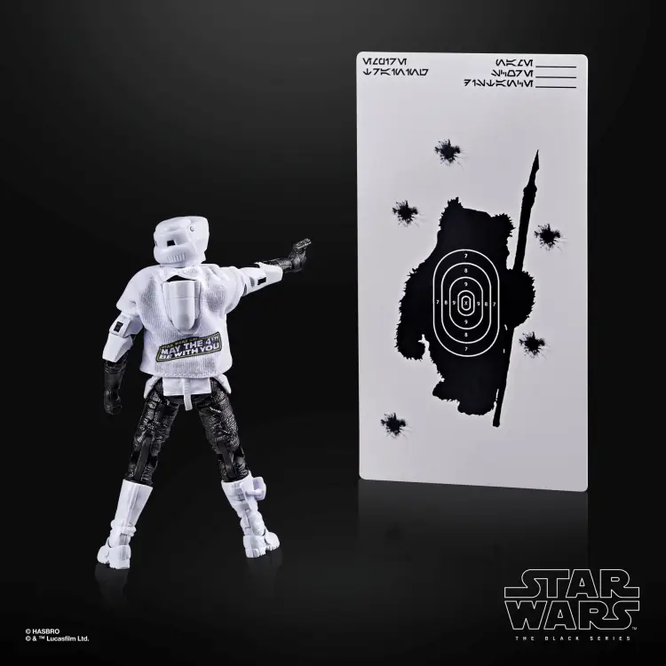 Hasbro - STAR WARS - Scout Trooper "May the 4th be.."  - Fig. Black Series 15cm
