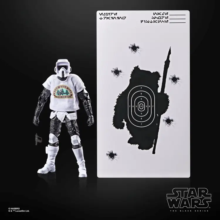 Hasbro - STAR WARS - Scout Trooper "May the 4th be.."  - Fig. Black Series 15cm