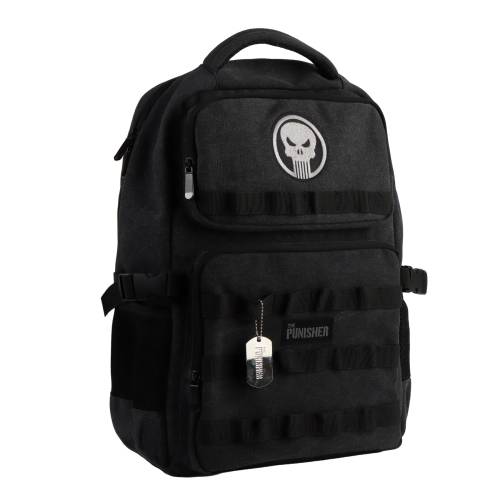 Cerda - MARVEL - Punisher - Fashion Backpack - 45.5x14x31cm