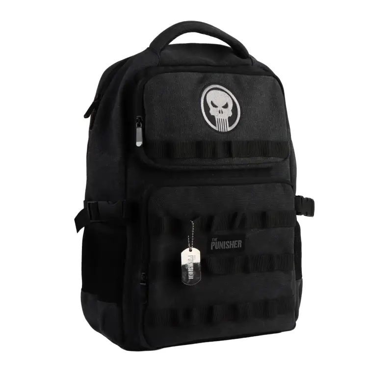 Cerda - MARVEL - Punisher - Fashion Backpack - 45.5x14x31cm