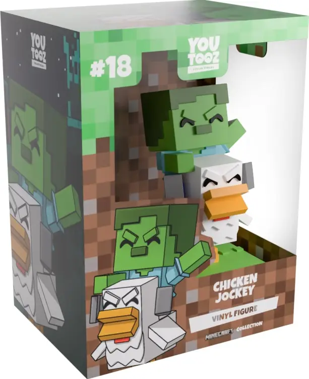 YouTooz - MINECRAFT - Chicken Jockey - Figure Youtooz 12cm