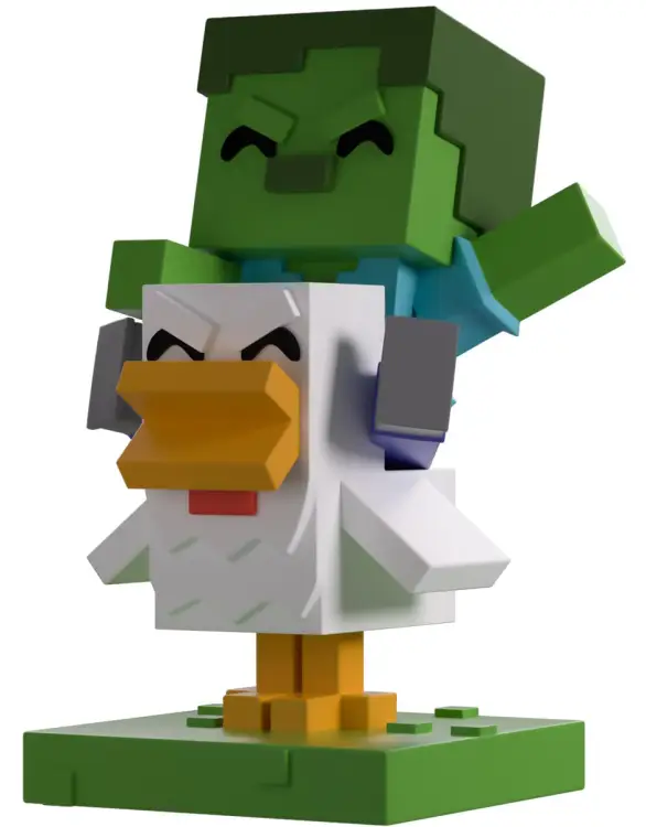 YouTooz - MINECRAFT - Chicken Jockey - Figure Youtooz 12cm