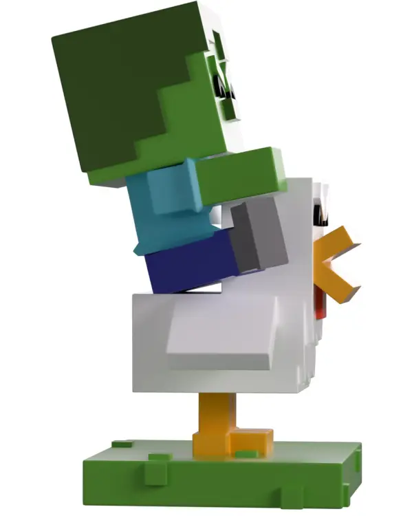 YouTooz - MINECRAFT - Chicken Jockey - Figure Youtooz 12cm