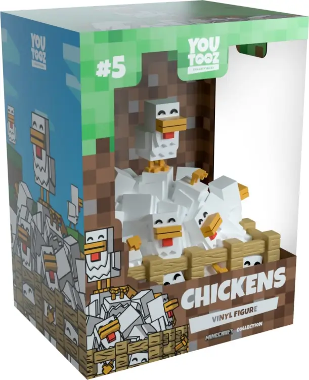 YouTooz - MINECRAFT - Chickens - Figure Youtooz 9cm
