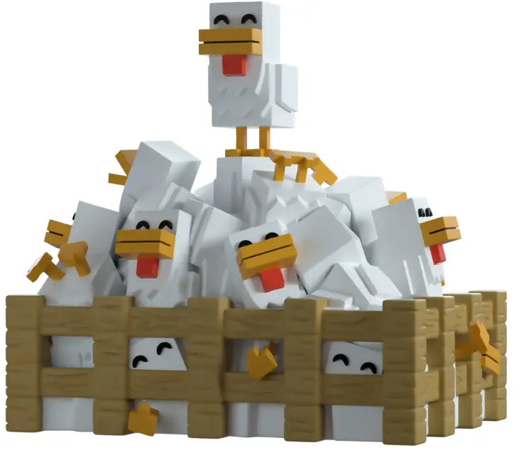 YouTooz - MINECRAFT - Chickens - Figure Youtooz 9cm