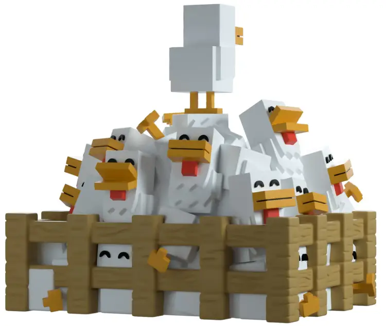 YouTooz - MINECRAFT - Chickens - Figure Youtooz 9cm