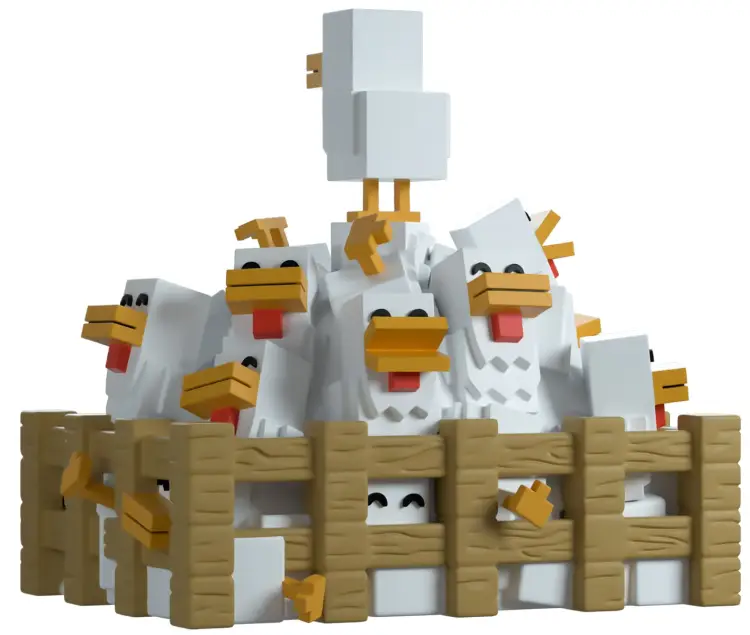 YouTooz - MINECRAFT - Chickens - Figure Youtooz 9cm