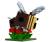 YouTooz - MINECRAFT - Bees - Figure Youtooz 9cm