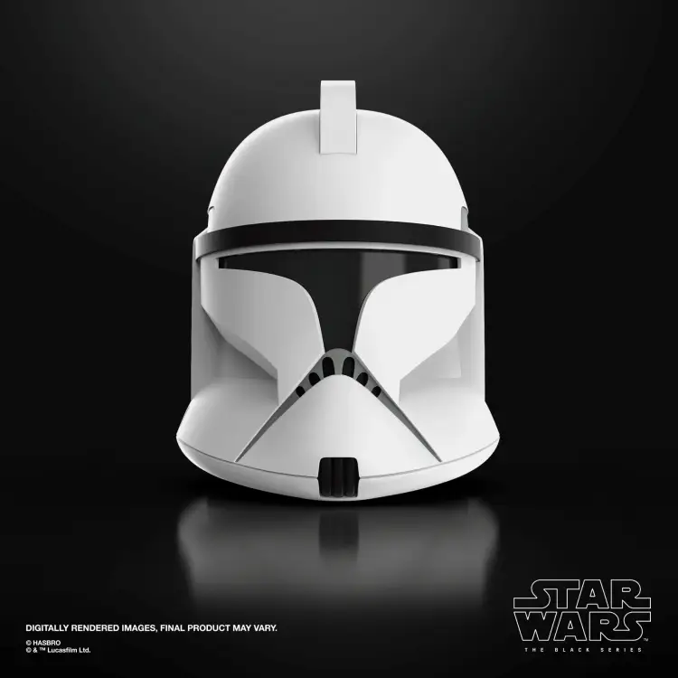 Hasbro - STAR WARS - Electronic Helmet Clone Trooper Phase I Black Series