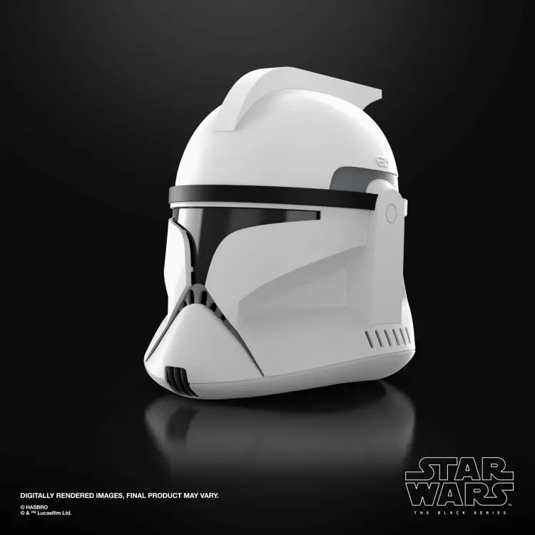 Hasbro - STAR WARS - Electronic Helmet Clone Trooper Phase I Black Series