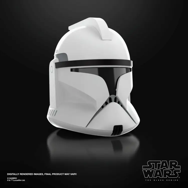 Hasbro - STAR WARS - Electronic Helmet Clone Trooper Phase I Black Series