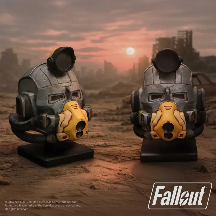 Nemesis - FALLOUT - Helmet Excavator - Mini Replica 11cm