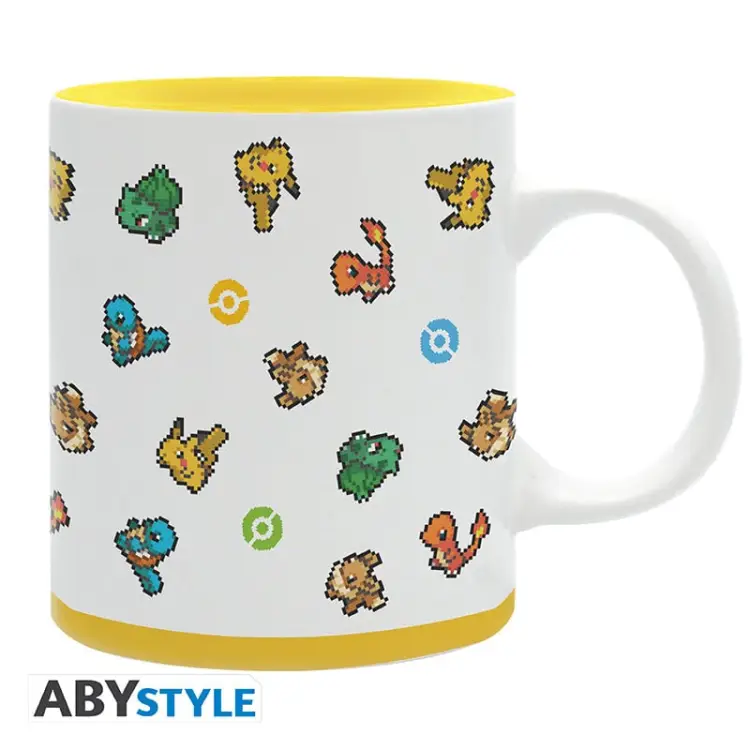 ABYstyle - POKEMON - Mug 320ml - Pixel Art