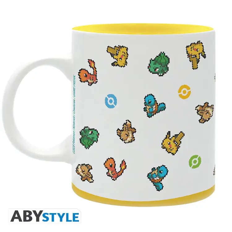 ABYstyle - POKEMON - Mug 320ml - Pixel Art