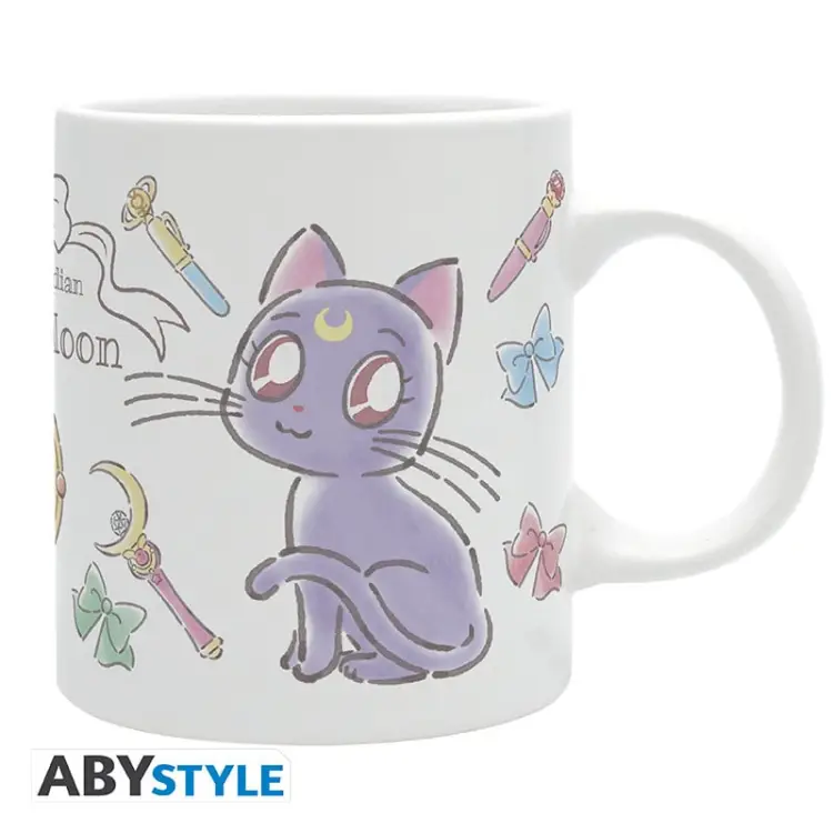 ABYstyle - SAILOR MOON - Mug 320ml - Luna & Artemis Chibi