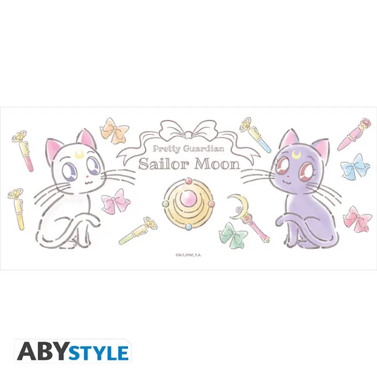 ABYstyle - SAILOR MOON - Mug 320ml - Luna & Artemis Chibi