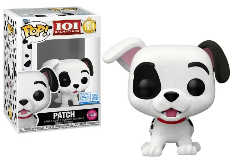 Funko - 101 DALMATIANS - POP Disney N° 1684 - Patch (Flocked)