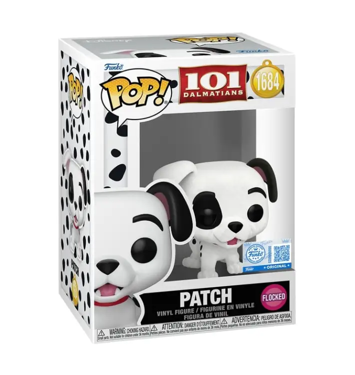 Funko - 101 DALMATIANS - POP Disney N° 1684 - Patch (Flocked)