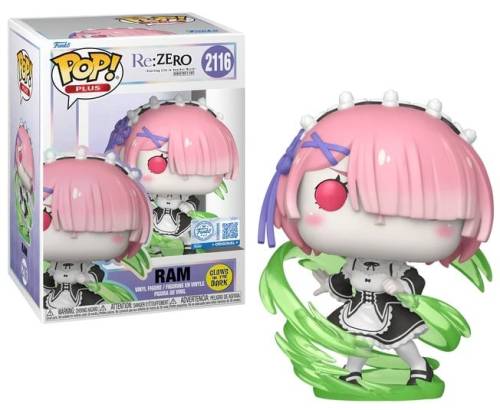 Funko - RE:ZERO - POP Plus N° 2116 - Ram (Wind Magic GW)