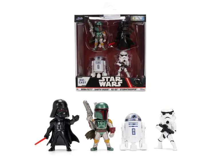 Jada Toys - STAR WARS - Pack of 6cm Figures - Wave 1