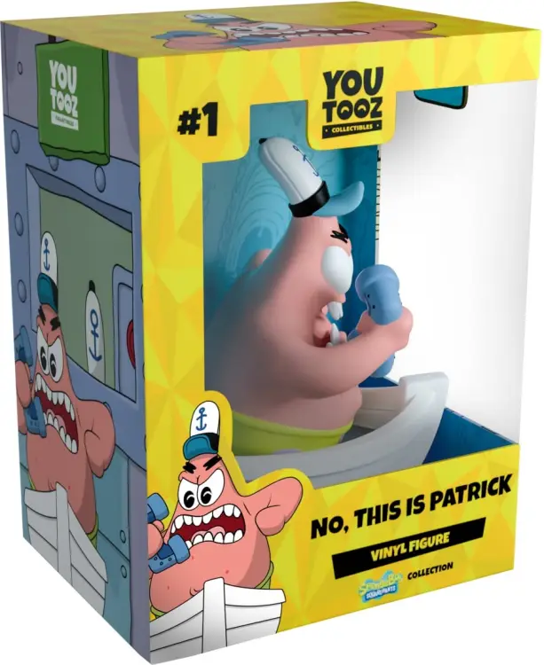 YouTooz - BOB L'EPONGE - No This Is Patrick - Figure Youtooz 11cm