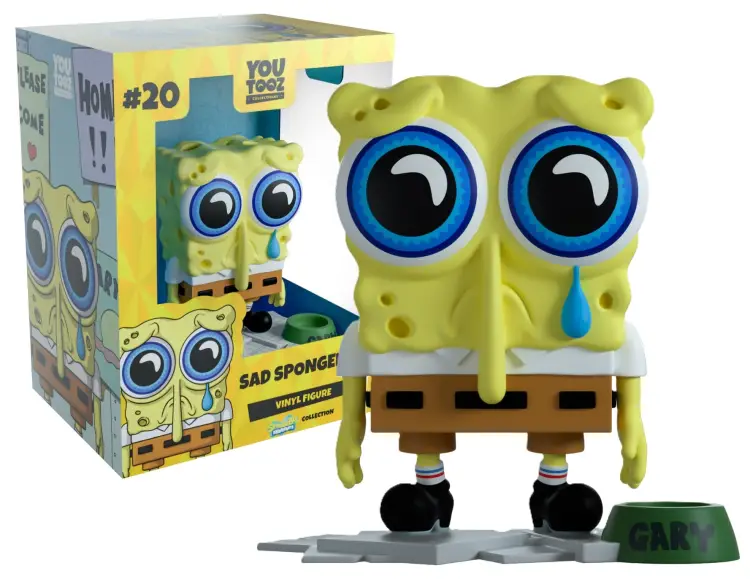 YouTooz - BOB L'EPONGE - Sad Spongebob - Figure Youtooz 10cm
