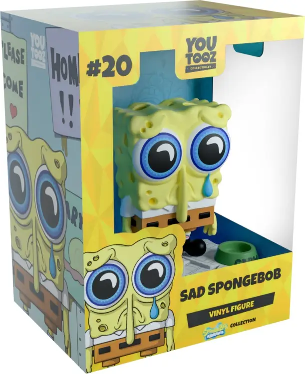 YouTooz - BOB L'EPONGE - Sad Spongebob - Figure Youtooz 10cm