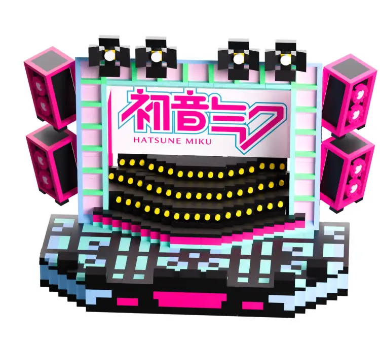 YouTooz - HATSUNE MIKU - Miku's Stage BRICKSET