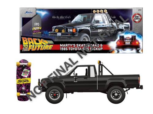 Jada Toys - BACK TO THE FUTURE - Marty's Skateboard 1985 Toyota - 1:24