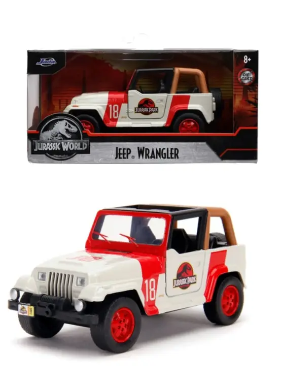 Jada Toys - JURASSIC WORLD - Jeep Wrangler - 1:32