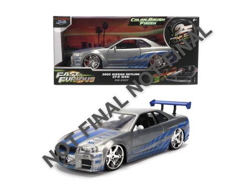 Jada Toys - FAST & FURIOUS - Anniv. Nissan Skyline - 1:24
