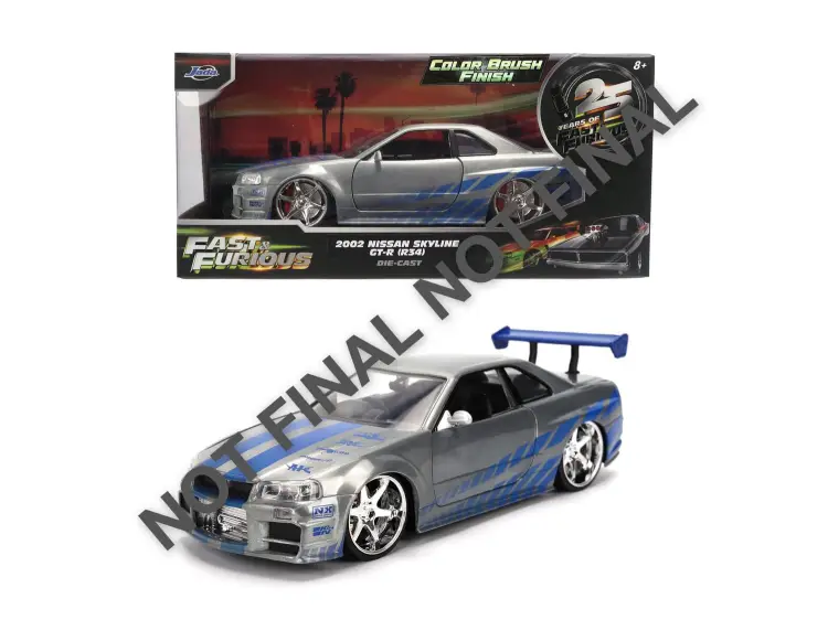 Jada Toys - FAST & FURIOUS - Anniv. Nissan Skyline - 1:24