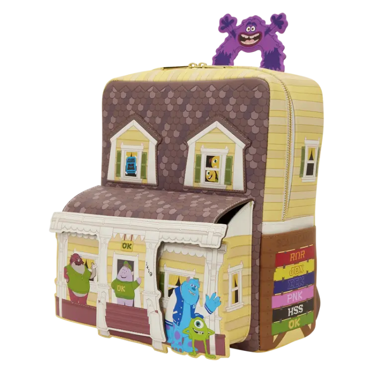 Loungefly - MONSTERS UNIVERSITY - Oozma Kappa House - Mini Backpack Loungefly