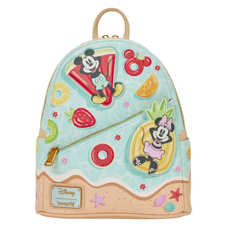 Loungefly - MICKEY & MINNIE - Beach Fun - Mini Backpack LoungeFly