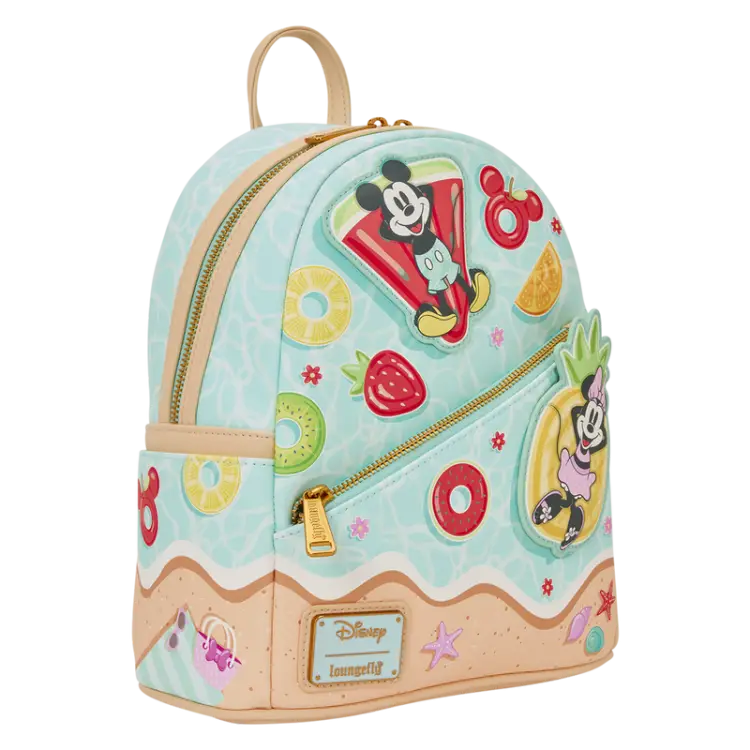 Loungefly - MICKEY & MINNIE - Beach Fun - Mini Backpack LoungeFly