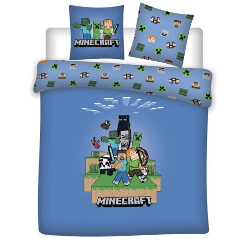 AyMax - MINECRAFT - Duvet Cover 240x220cm + 2x65x65cm