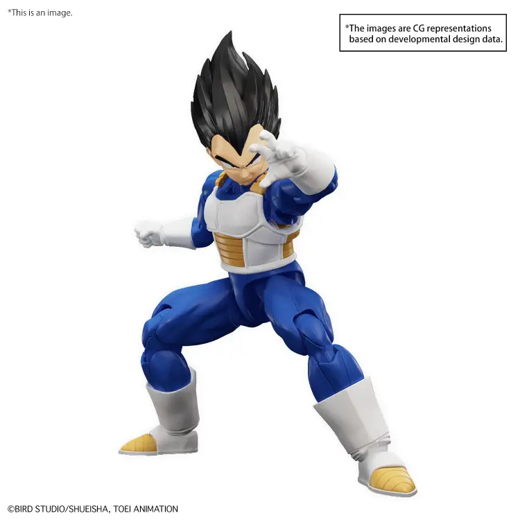 DRAGON BALL - Standardowy Vegeta z figurką (NOWA wersja SPEC) - Zestaw modelarski