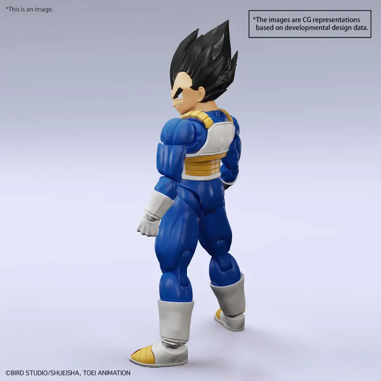 DRAGON BALL - Standardowy Vegeta z figurką (NOWA wersja SPEC) - Zestaw modelarski