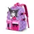 KUROMI - wiśniowy - Plecak / Torba Hello Kitty - Kuromi 40x27x15cm